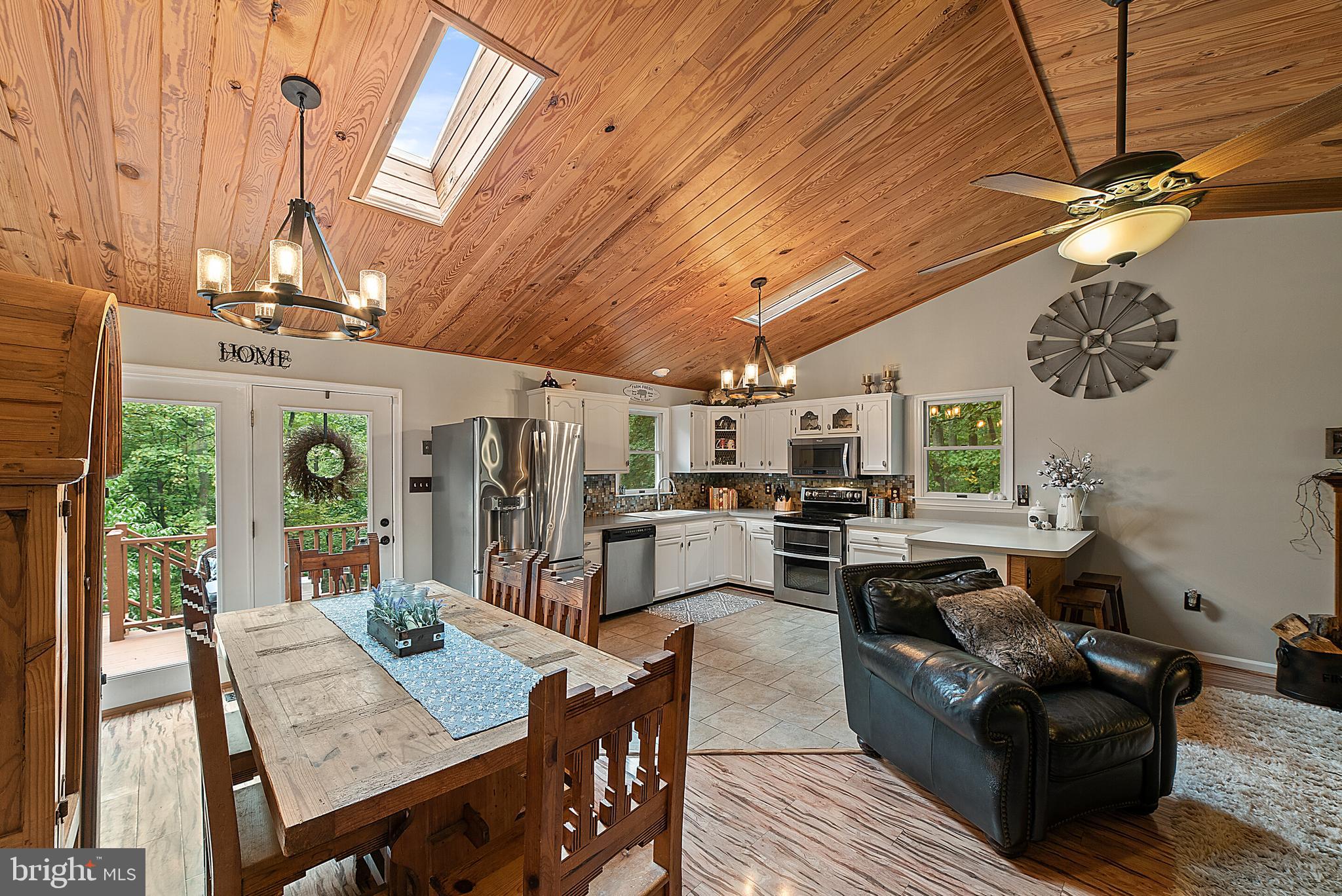 194 Hickory Nut Road Linden, VA 22642 - Photo 10 of 47 Skylight allows sunlight to fill the space