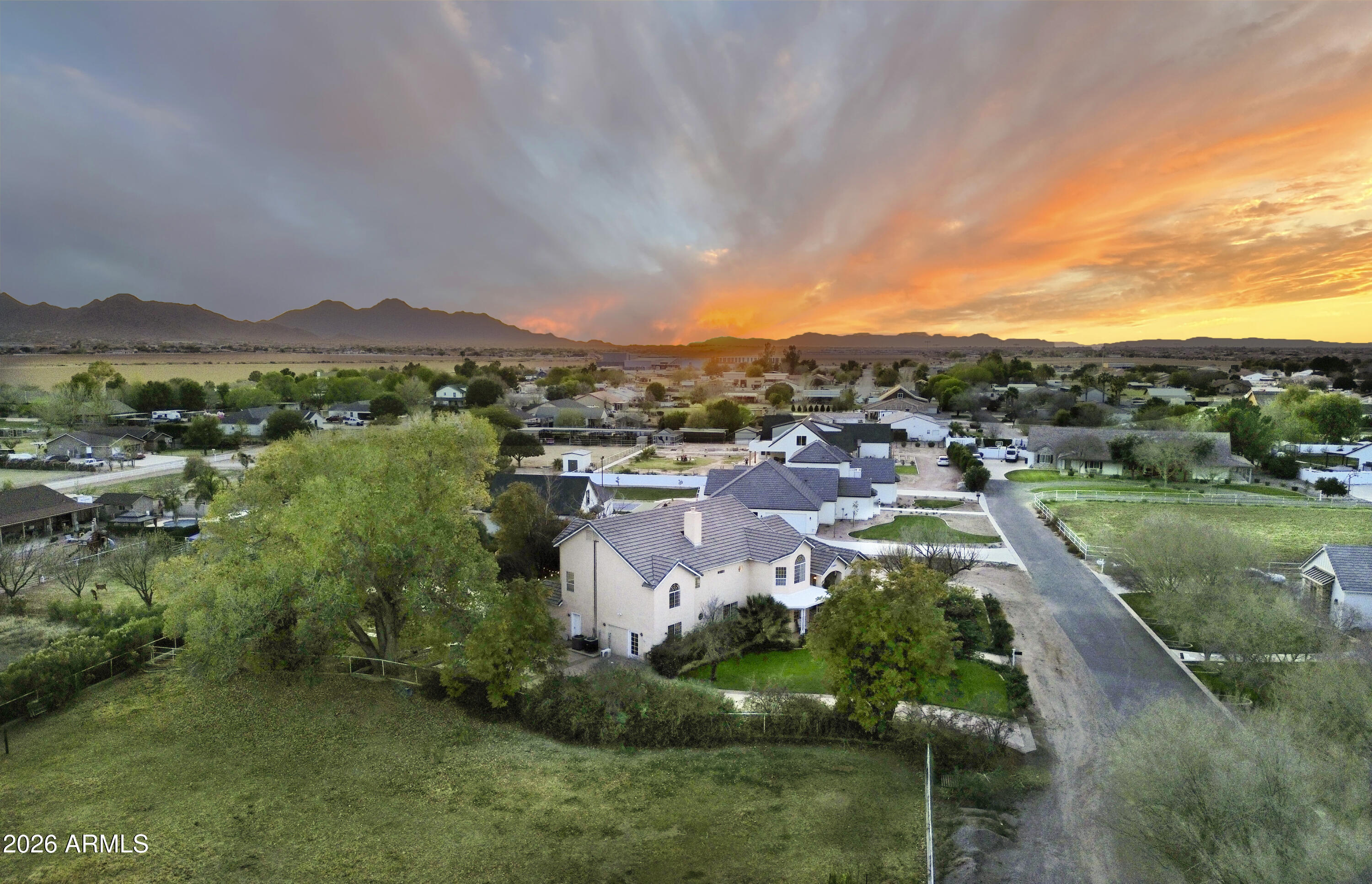 24824 South Signal Butte Road Queen Creek, AZ 85142 - Photo 13 of 92 Drone W View Sky 2