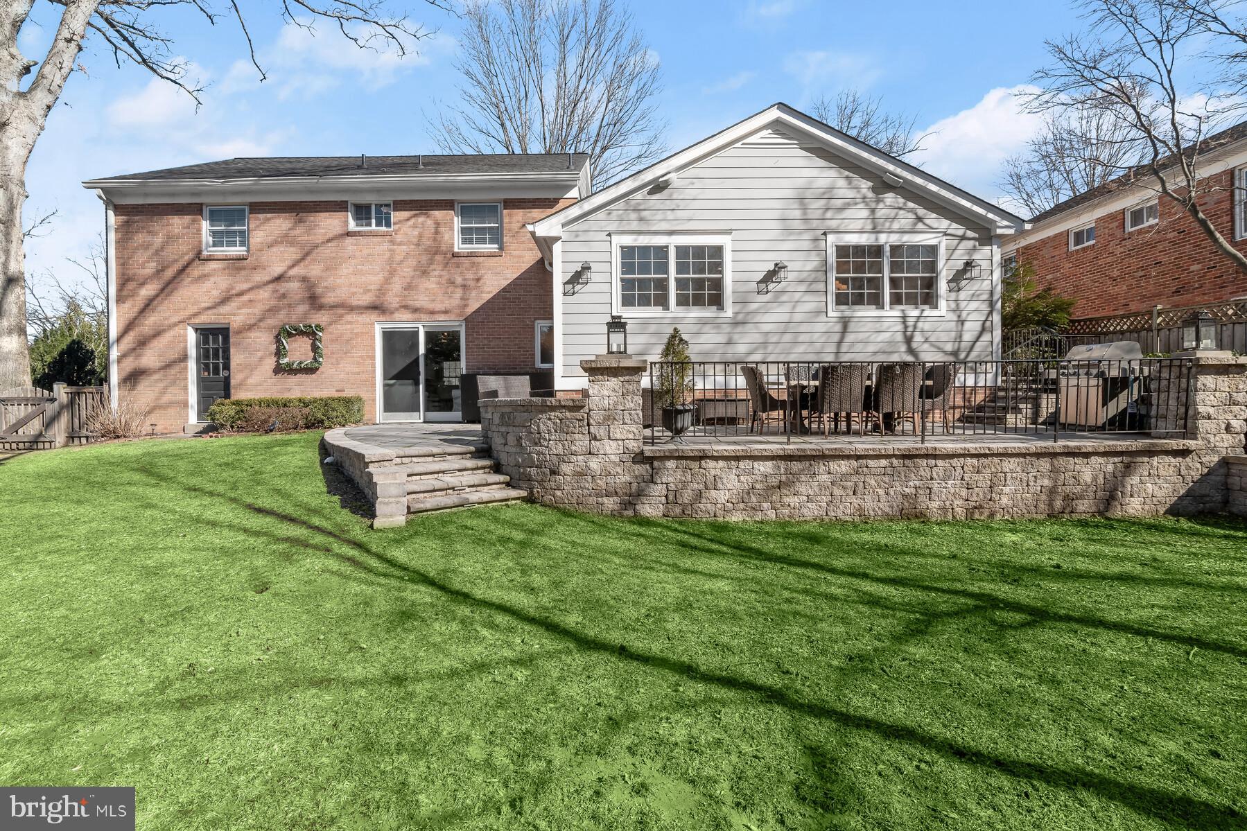 5404 Ridgefield Road Bethesda, MD 20816 - Photo 36 of 41 Rear Elevation