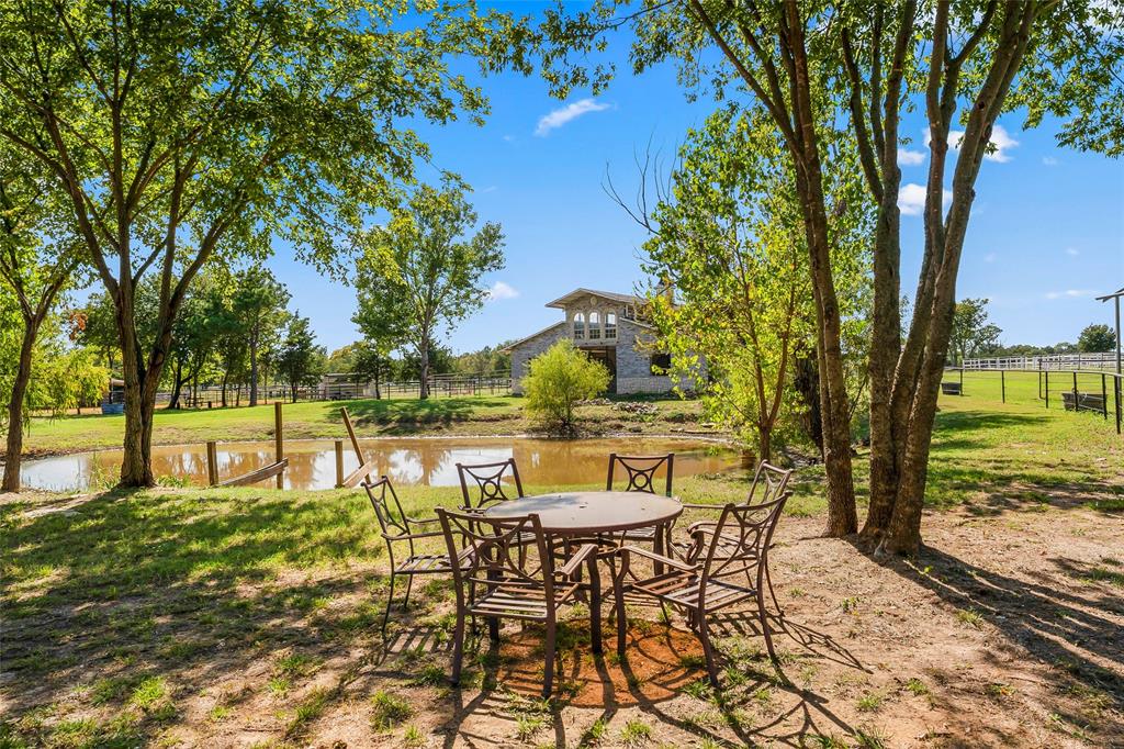 1082 Post Oak Road Copper Canyon, TX 76226 - Photo 36 of 40 a view of a chairs and table in the patio