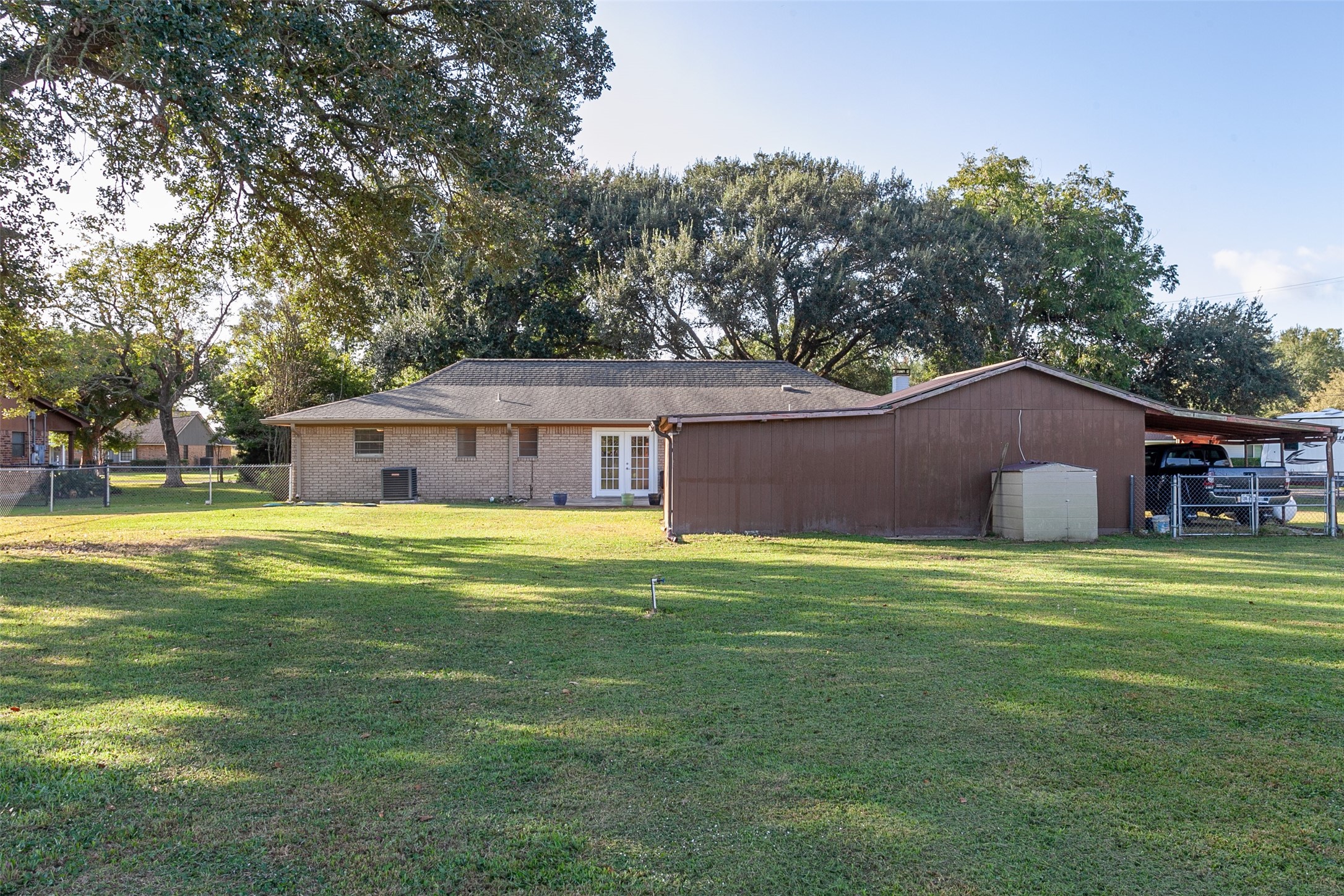 3381 Carpenter Road Orange, TX 77630 - Photo 22 of 29 a front view of a house with a garden