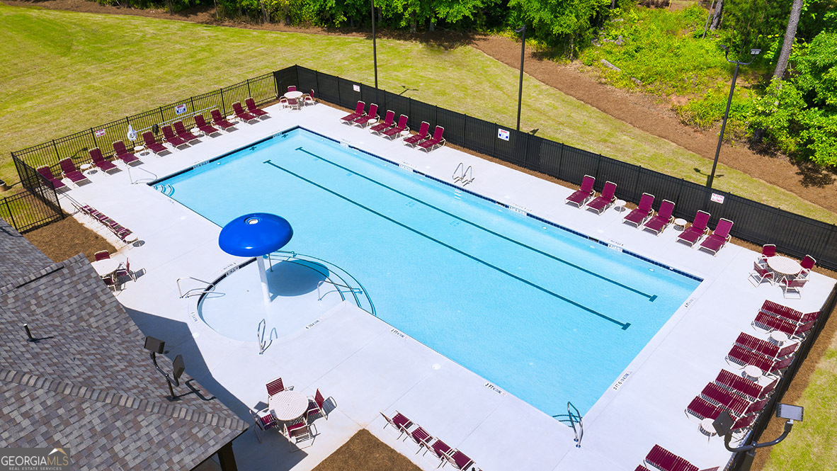 5454 Flat Rock Point Lithonia, GA 30038 - Photo 3 of 24 an aerial view of a house
