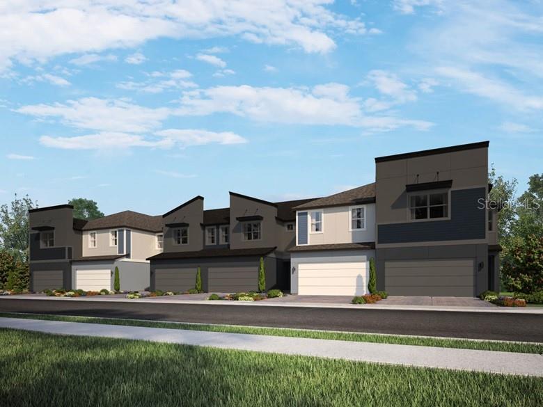 front view of house with a yard