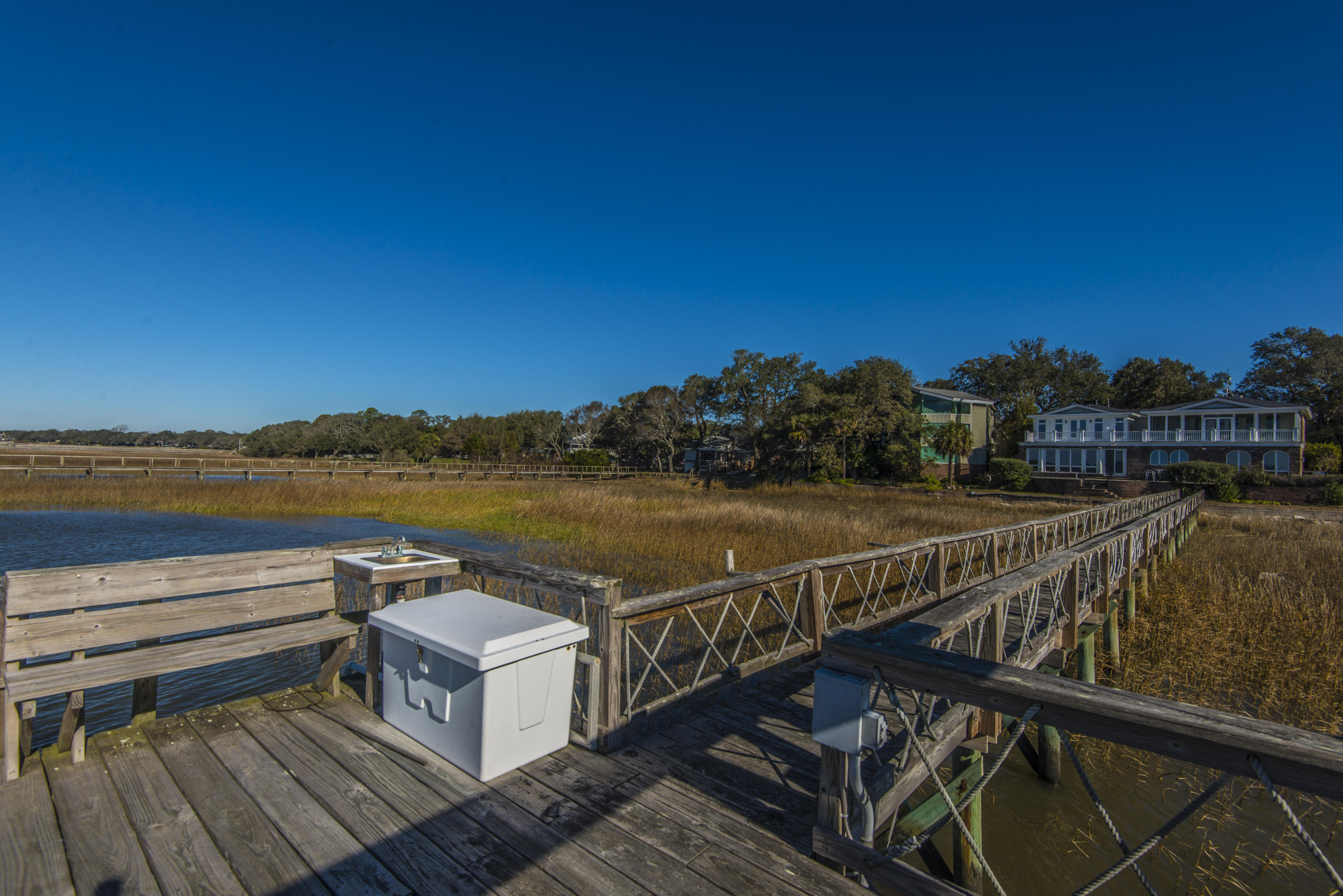 5 Pierates Cruz Mount Pleasant, SC 29464 - Photo 52 of 61 Pier Head & Back of Home