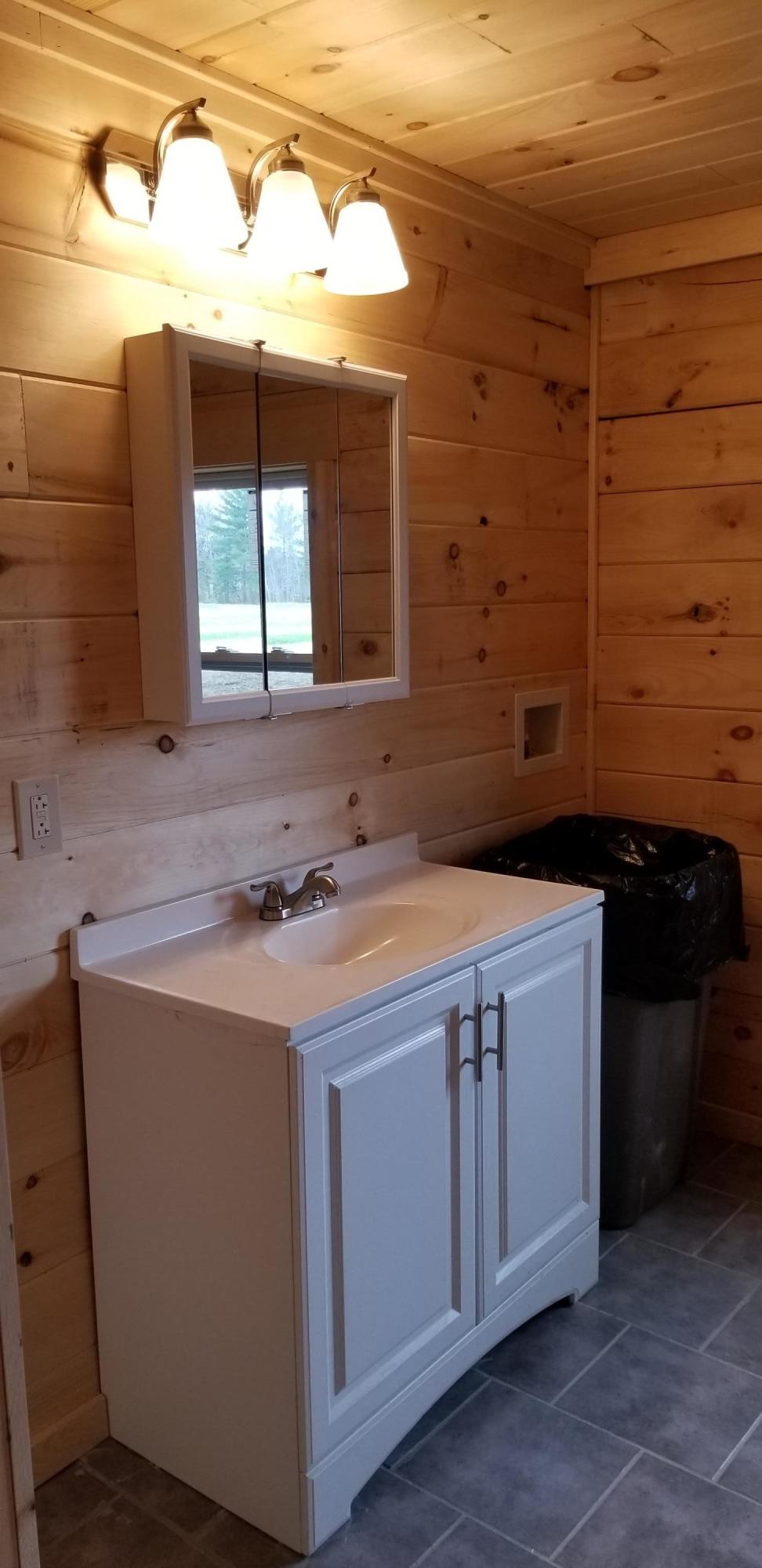 1117 New Sharon Road Anson, ME 04911 - Photo 6 of 10 Downstairs Bathroom