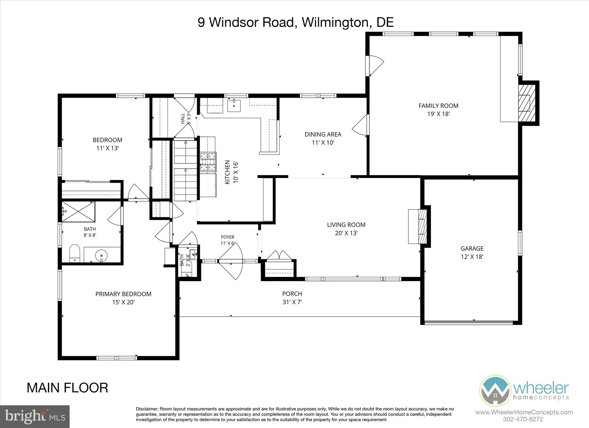 9 Windsor Road Wilmington, DE 19809 - Photo 2 of 41 First Floor