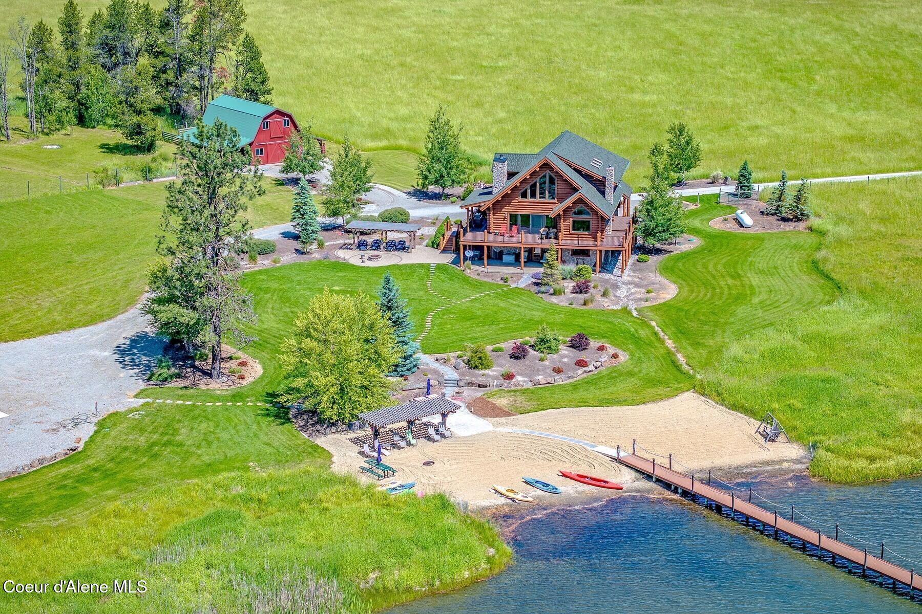 296 Camp Peine Road Sagle, ID 83860 - Photo 2 of 74 Private Beach
