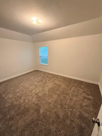 a view of a garage room