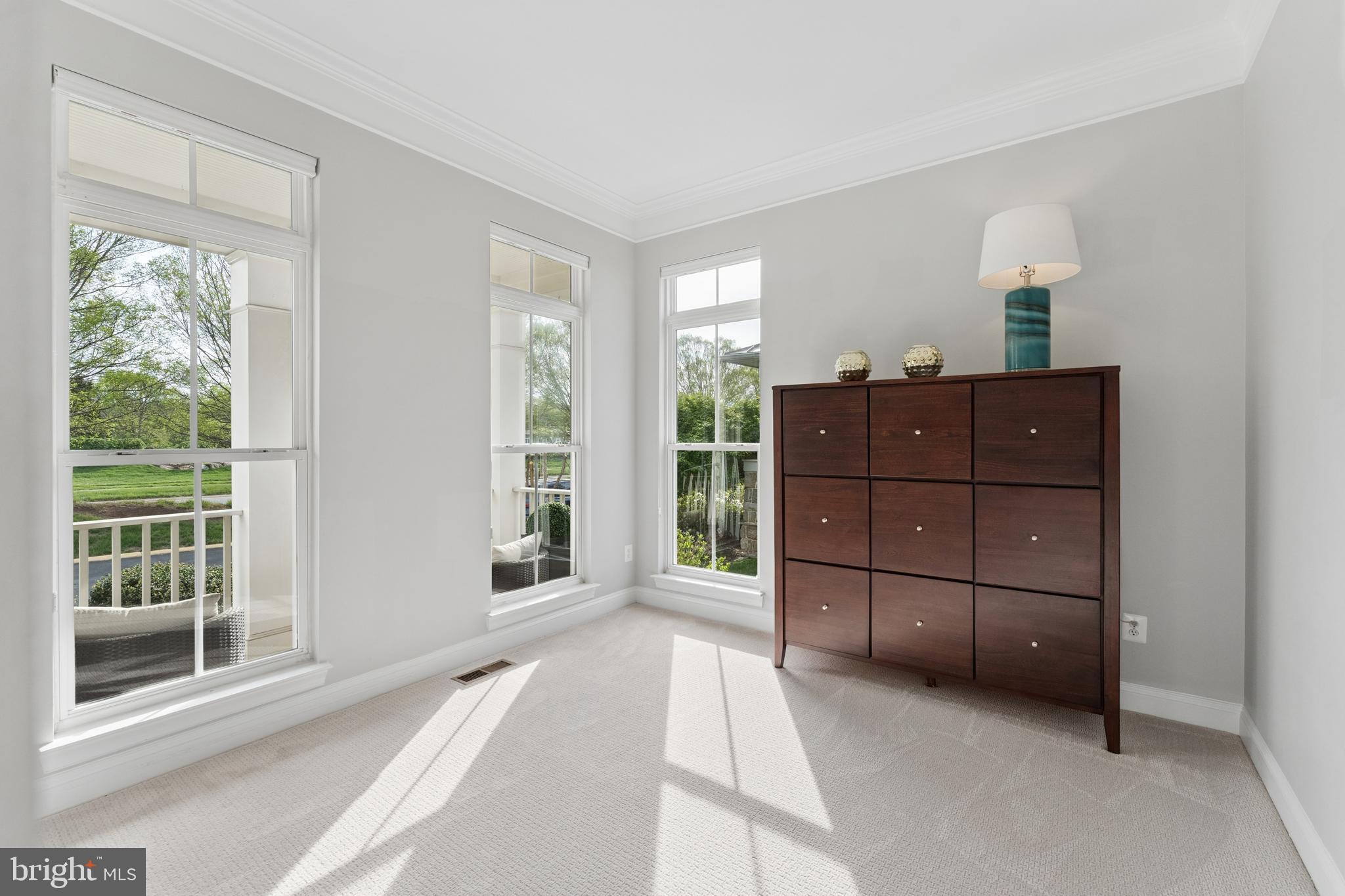 23342 Higbee Lane Brambleton, VA 20148 - Photo 14 of 73 Living room with new carpet and blinds