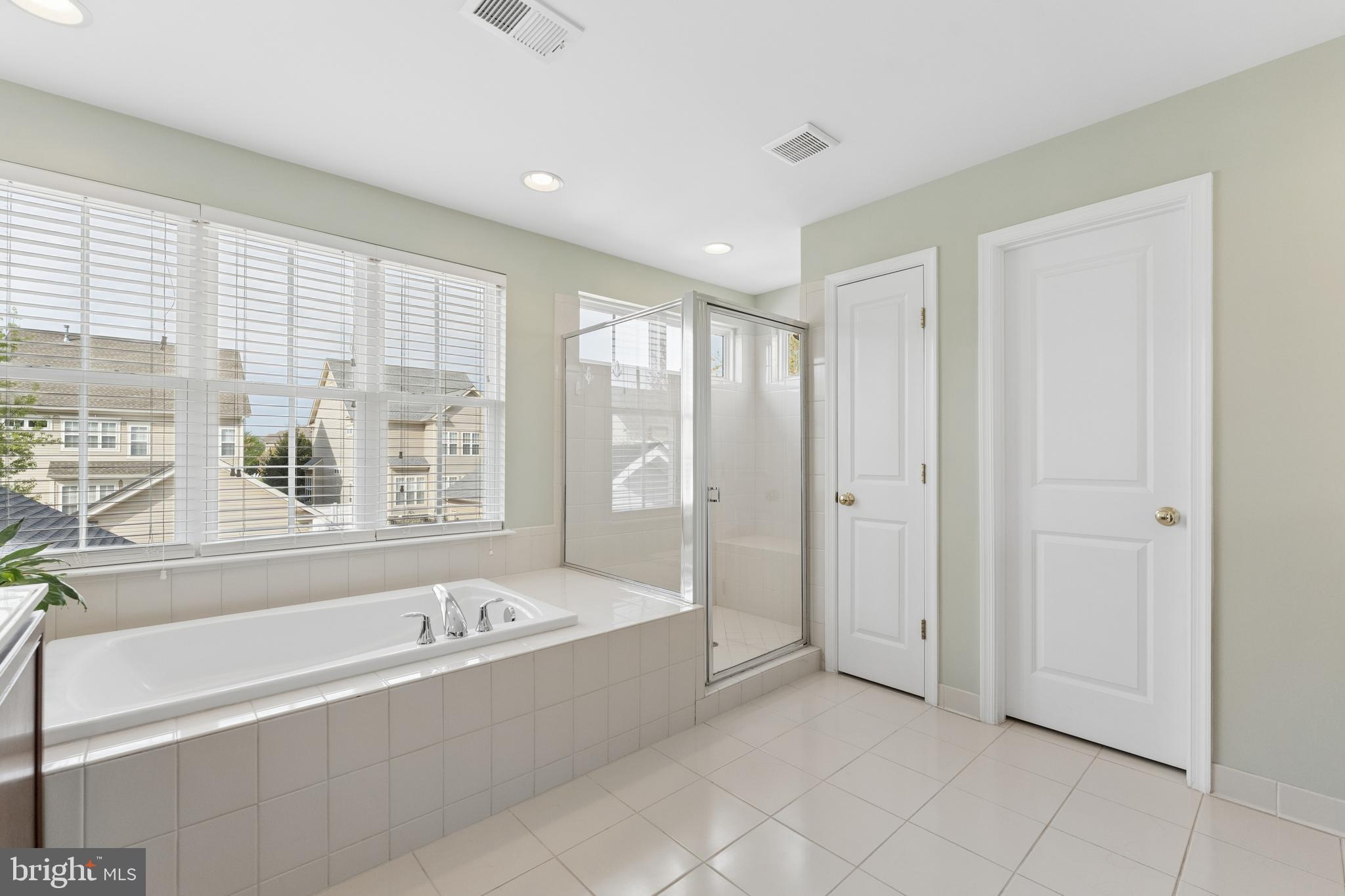23342 Higbee Lane Brambleton, VA 20148 - Photo 37 of 73 Primary bath w soaking tub and shower
