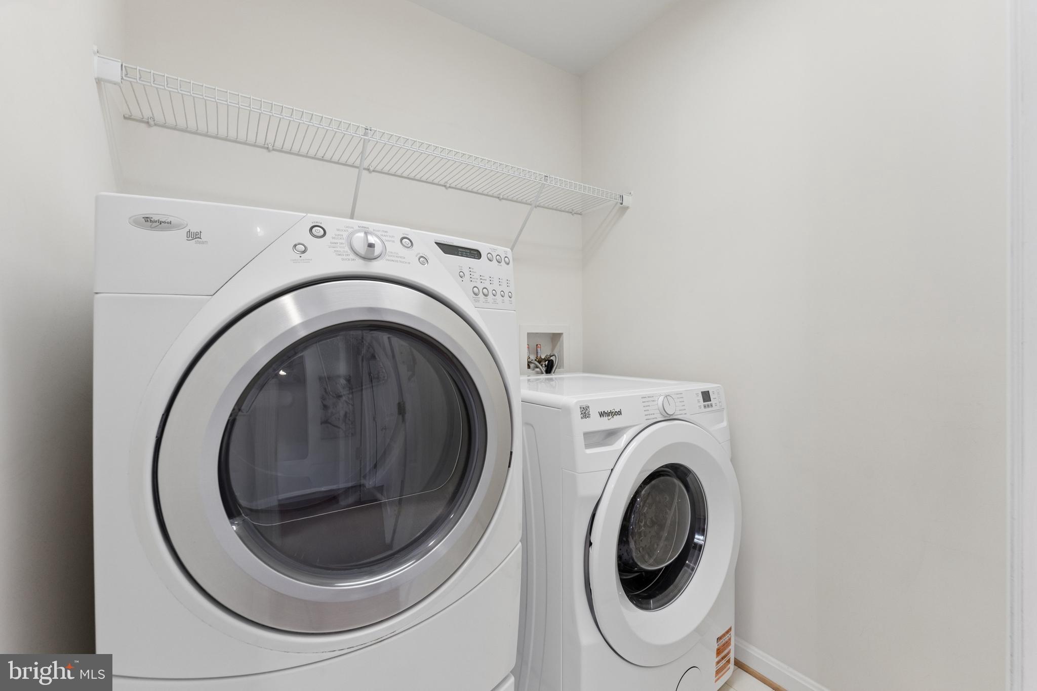 23342 Higbee Lane Brambleton, VA 20148 - Photo 50 of 73 Upper level laundry w new washer