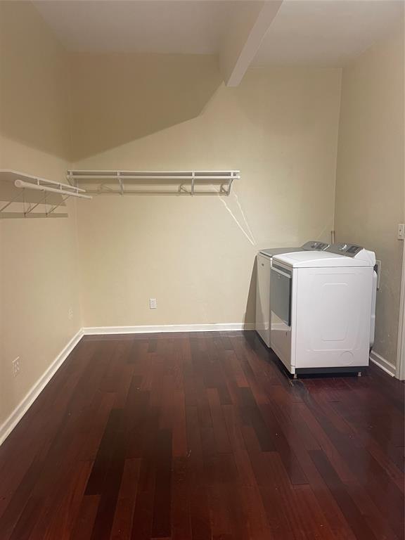 109 Fm 2280, Unit 111C Cleburne, TX 76031 - Photo 6 of 8 a view of an empty room with wooden floor and a window