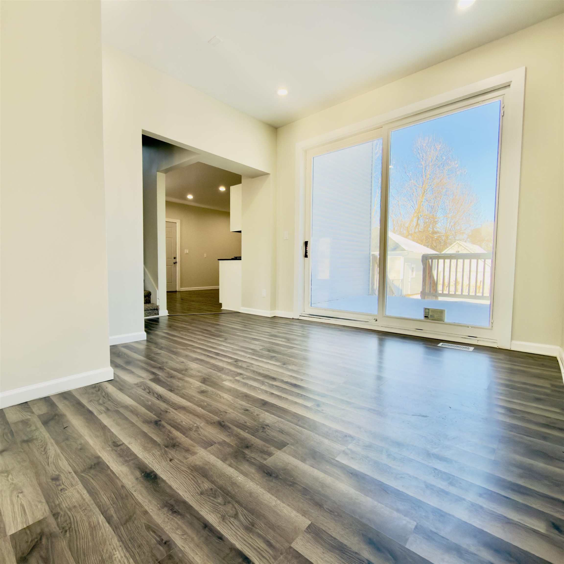 407 Allen Street Belvidere, IL 61008 - Photo 16 of 17 a view of a room with wooden floor and window
