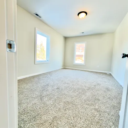 a view of a livingroom with a window