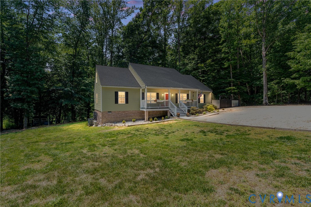 1755 Dispatch Road Quinton, VA 23141 - Photo 78 of 86 a house view with a garden space