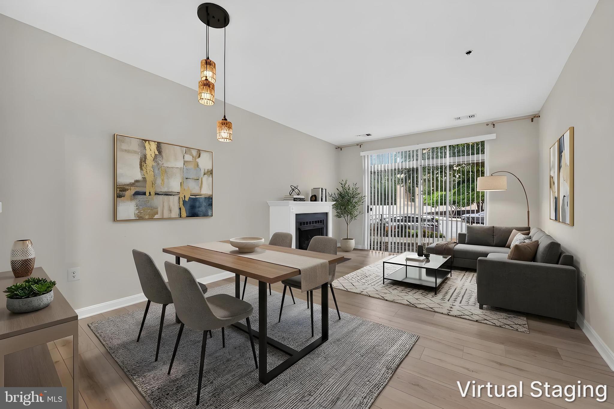 11775 Stratford House Place, Unit 112 Reston, VA 20190 - Photo 16 of 53 Living Room & Dining Area