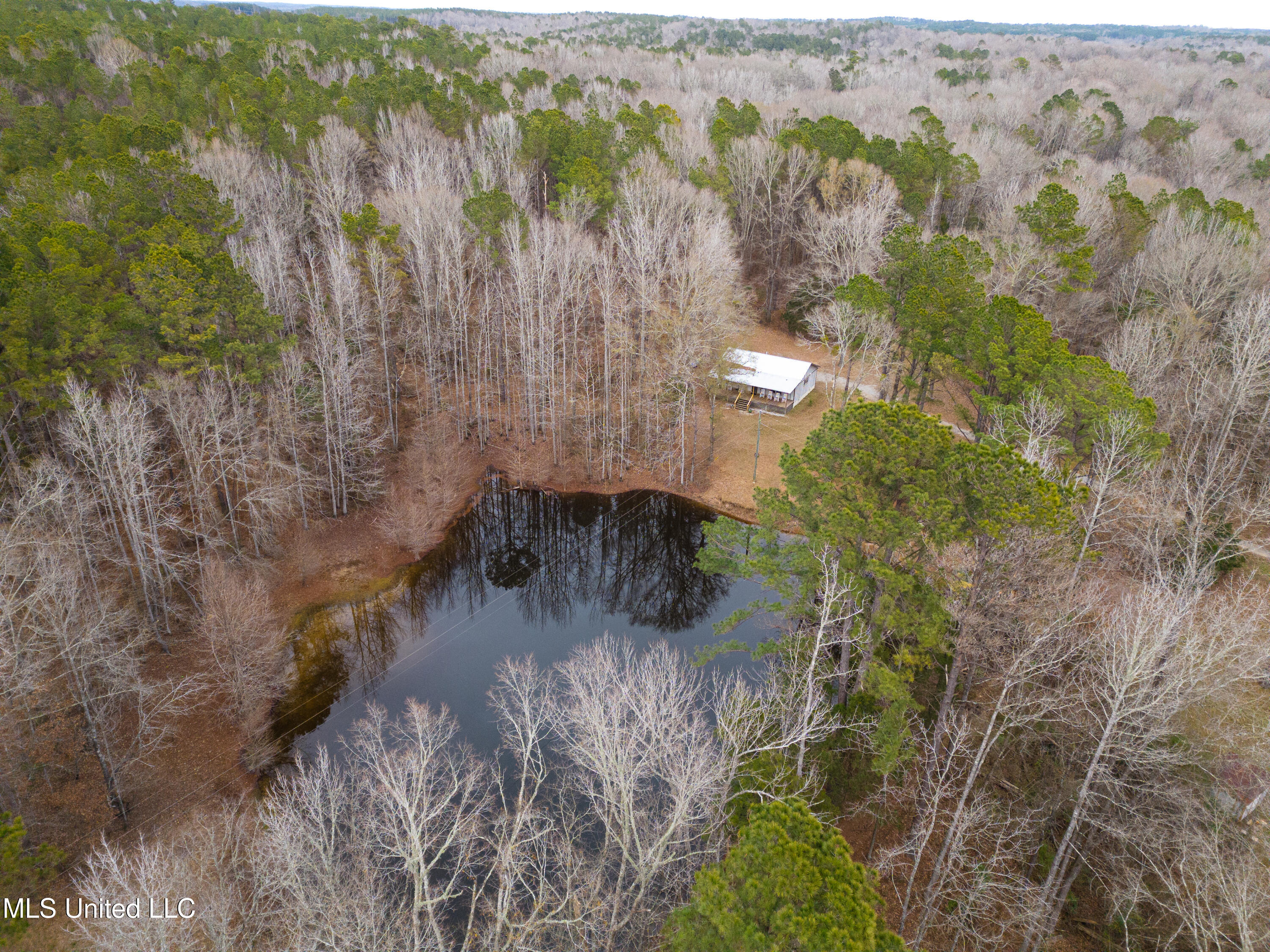3295 Sand Hill Road Lexington, MS 39095 - Photo 26 of 28 Cabin - Drone