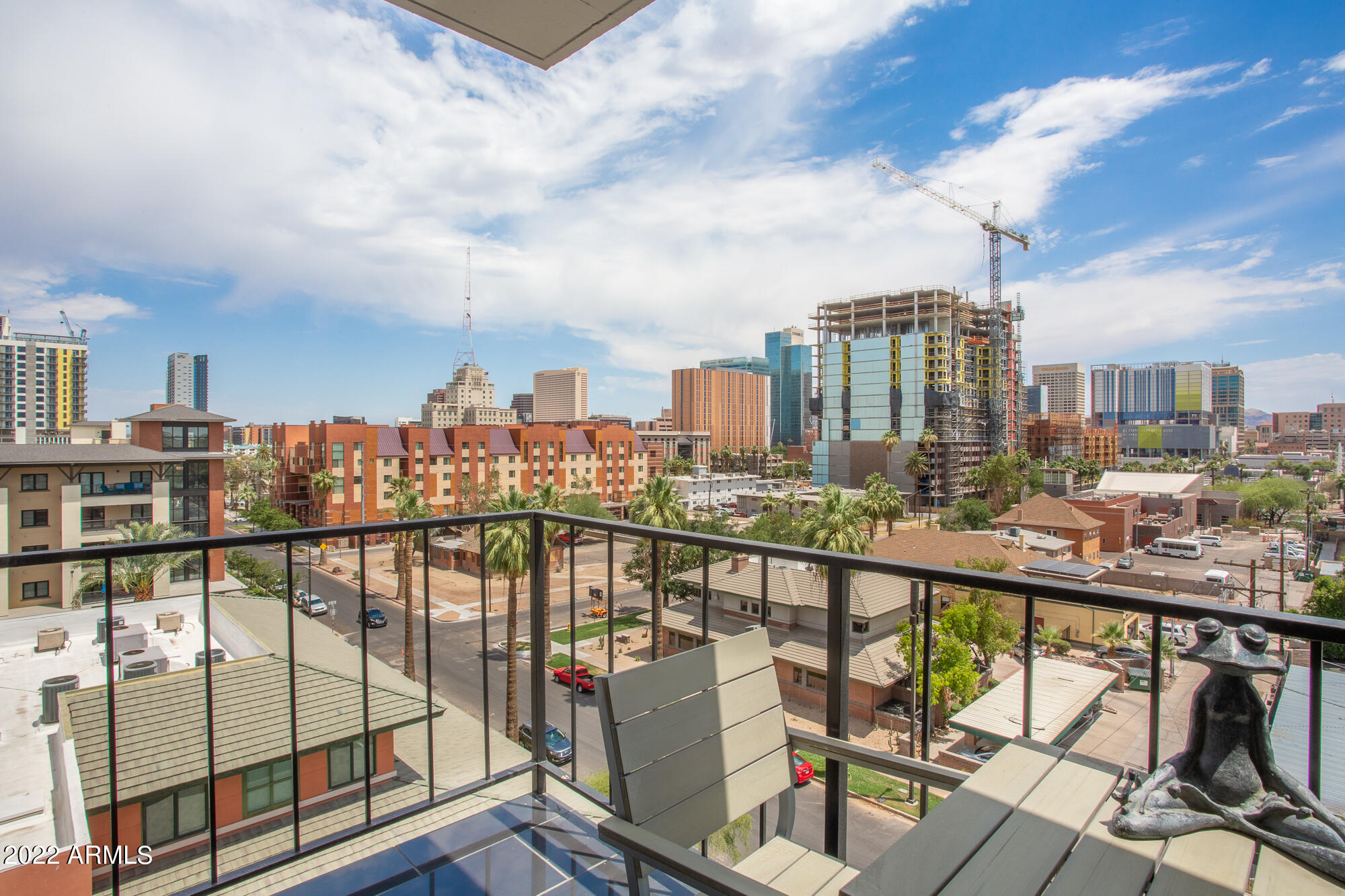 805 North 4th Avenue, Unit 708 Phoenix, AZ 85003 - Photo 31 of 31 a view of a balcony with city view