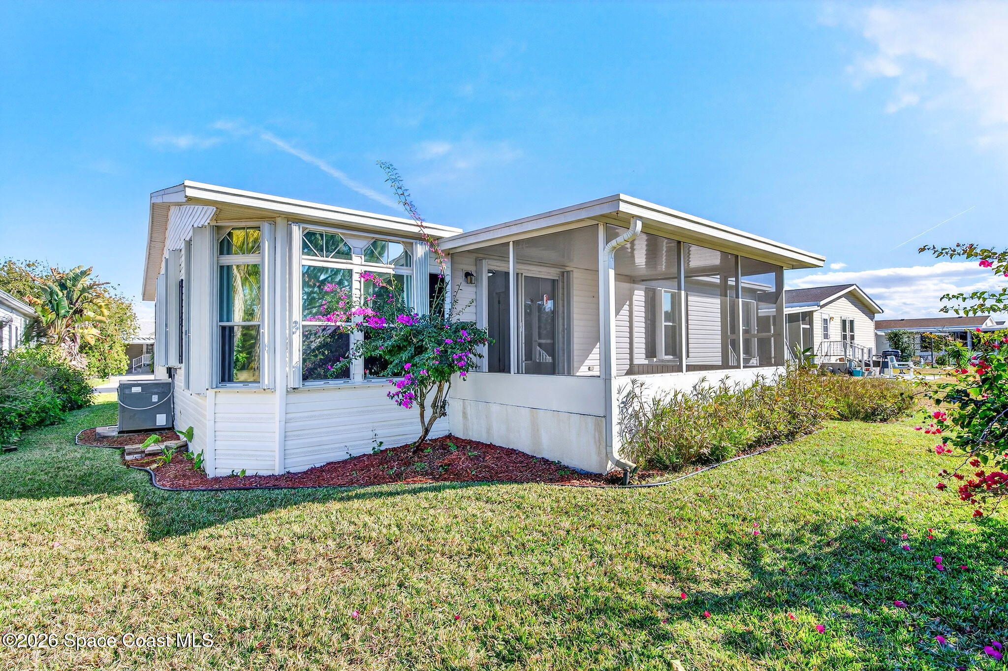 425 Outer Drive Cocoa, FL 32926 - Photo 17 of 35 screened patio view