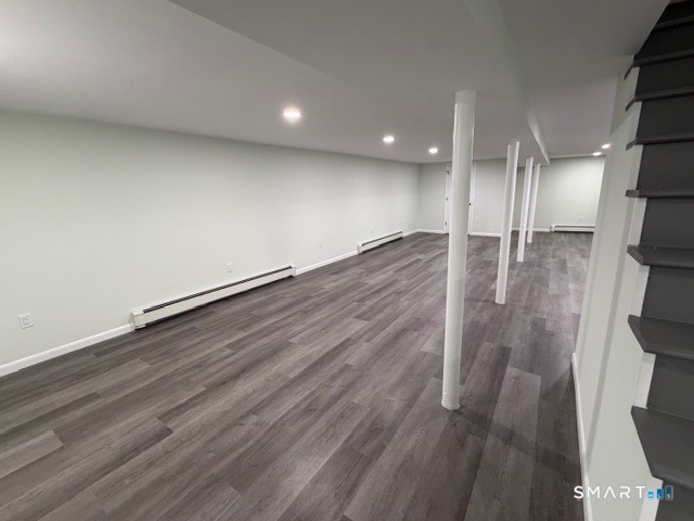 26 Kelly Road Hamden, CT 06518 - Photo 29 of 38 a view of a hallway with wooden floor