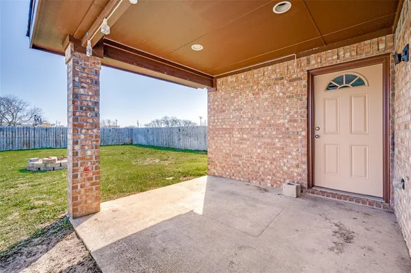 a view of an outdoor space and deck