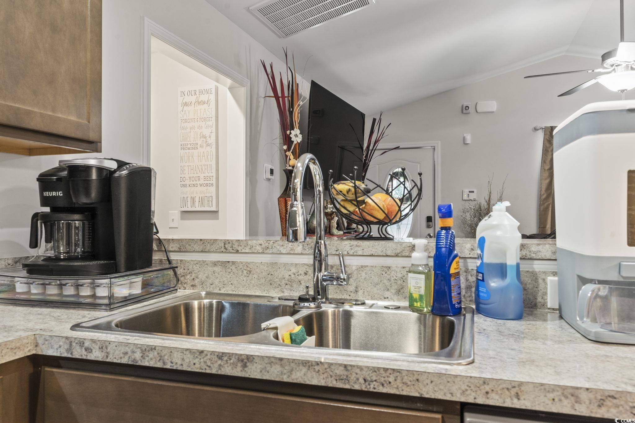3500 Church Street Loris, SC 29569 - Photo 17 of 30 Kitchen featuring light countertops, visible vents