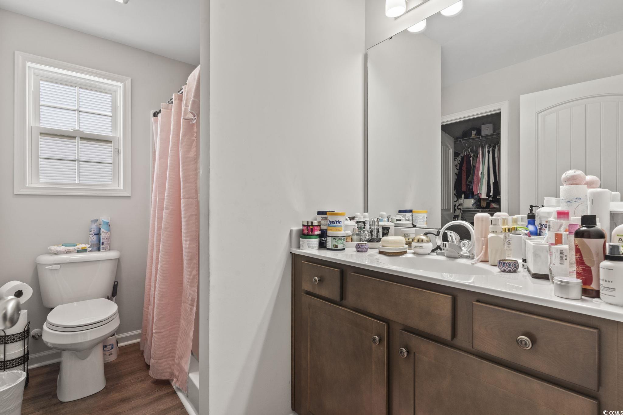 3500 Church Street Loris, SC 29569 - Photo 20 of 30 Bathroom featuring baseboards, a shower with showe