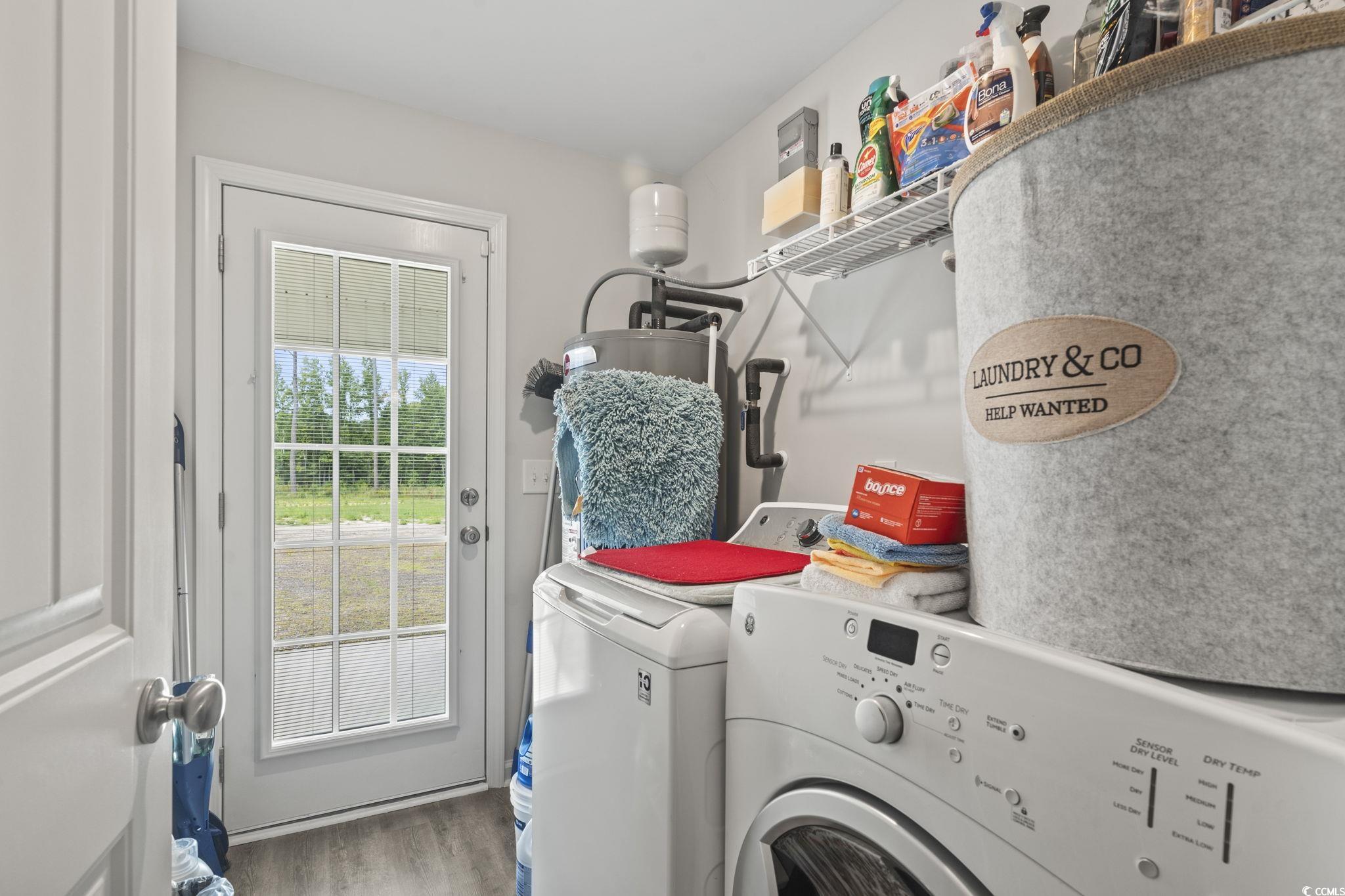 3500 Church Street Loris, SC 29569 - Photo 21 of 30 Laundry area featuring laundry area, wood finished