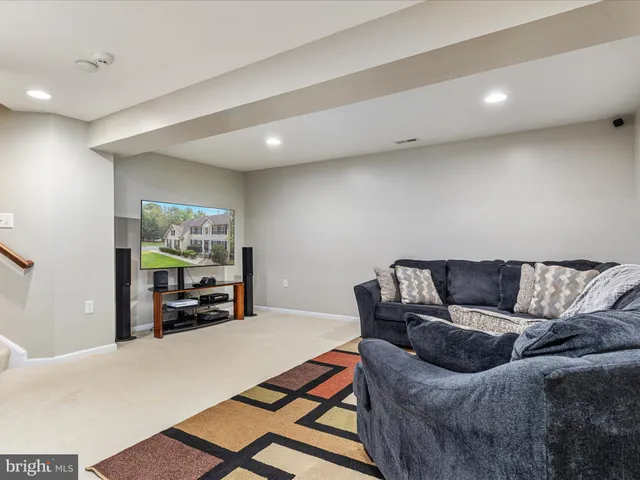 a view of a deck with a table and chairs