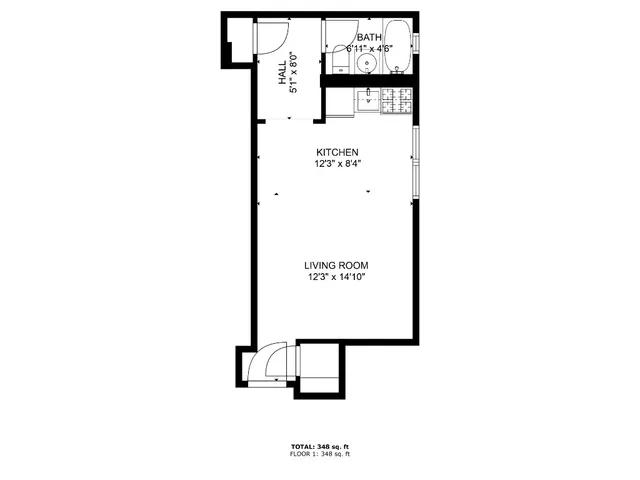 a picture of a floor plan
