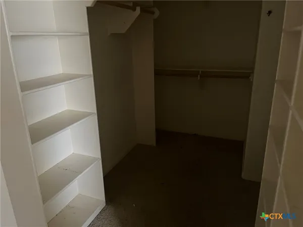 a view of walk in closet