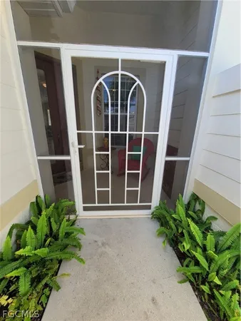 a view of a entryway