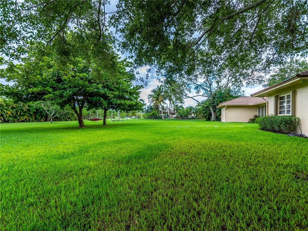 5520 Southwest 166th Avenue Southwest Ranches, FL 33331 - Photo 46 of 50 a view of green field with tree in front of it