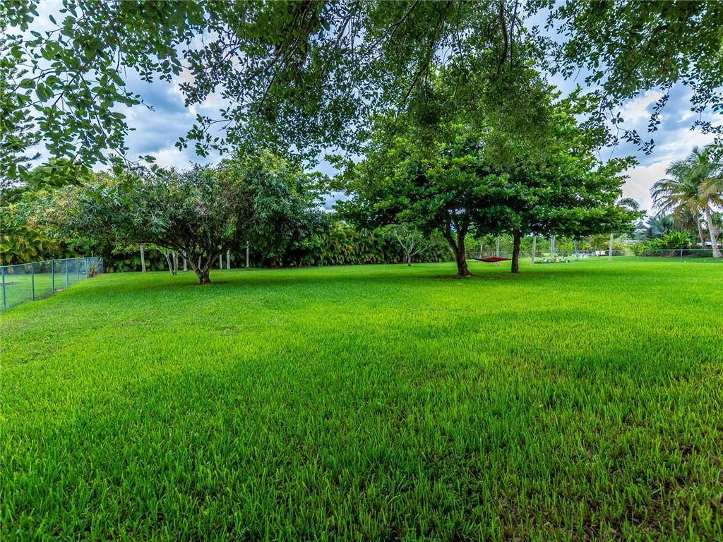 5520 Southwest 166th Avenue Southwest Ranches, FL 33331 - Photo 47 of 50 a view of a grassy field with trees in the background