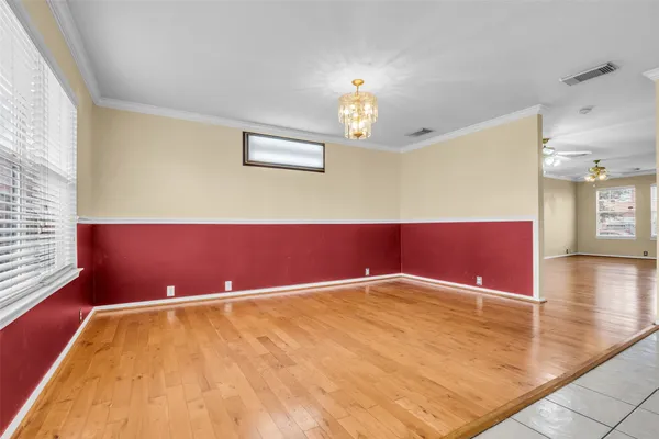 a view of an empty room with window