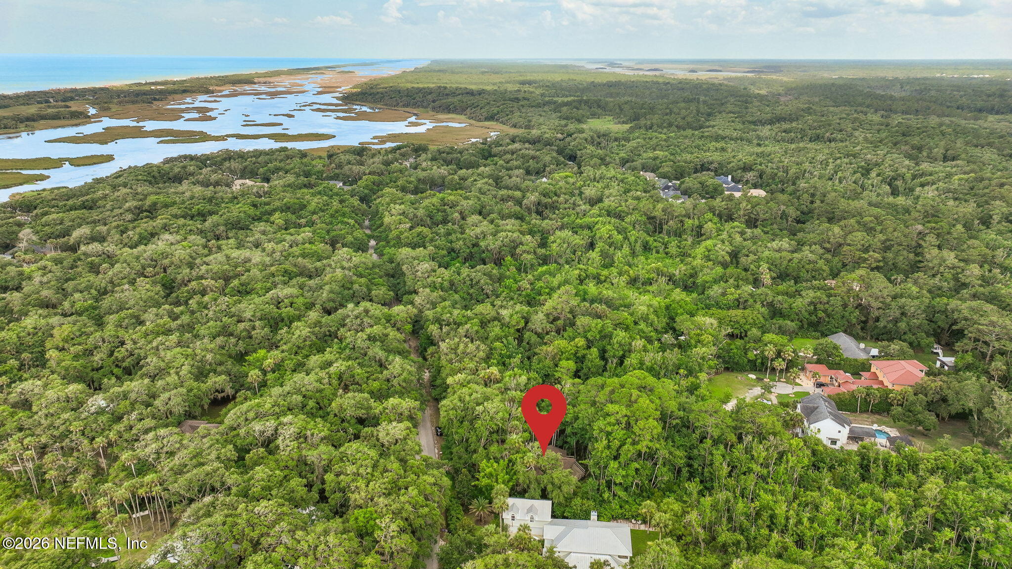 1173 Neck Road Ponte Vedra Beach, FL 32082 - Photo 38 of 39 Aerial Views