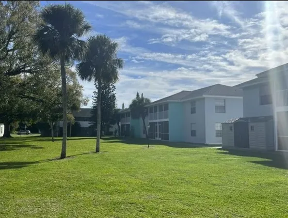 a view of a backyard with a garden