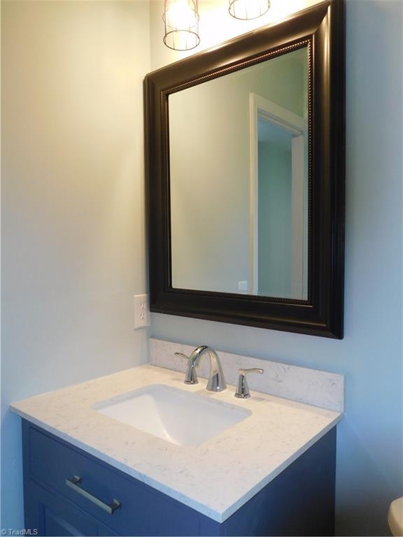 6454 Germanton Road Rural Hall, NC 27045 - Photo 23 of 28 Hall Bathroom has super cute all new vanity.