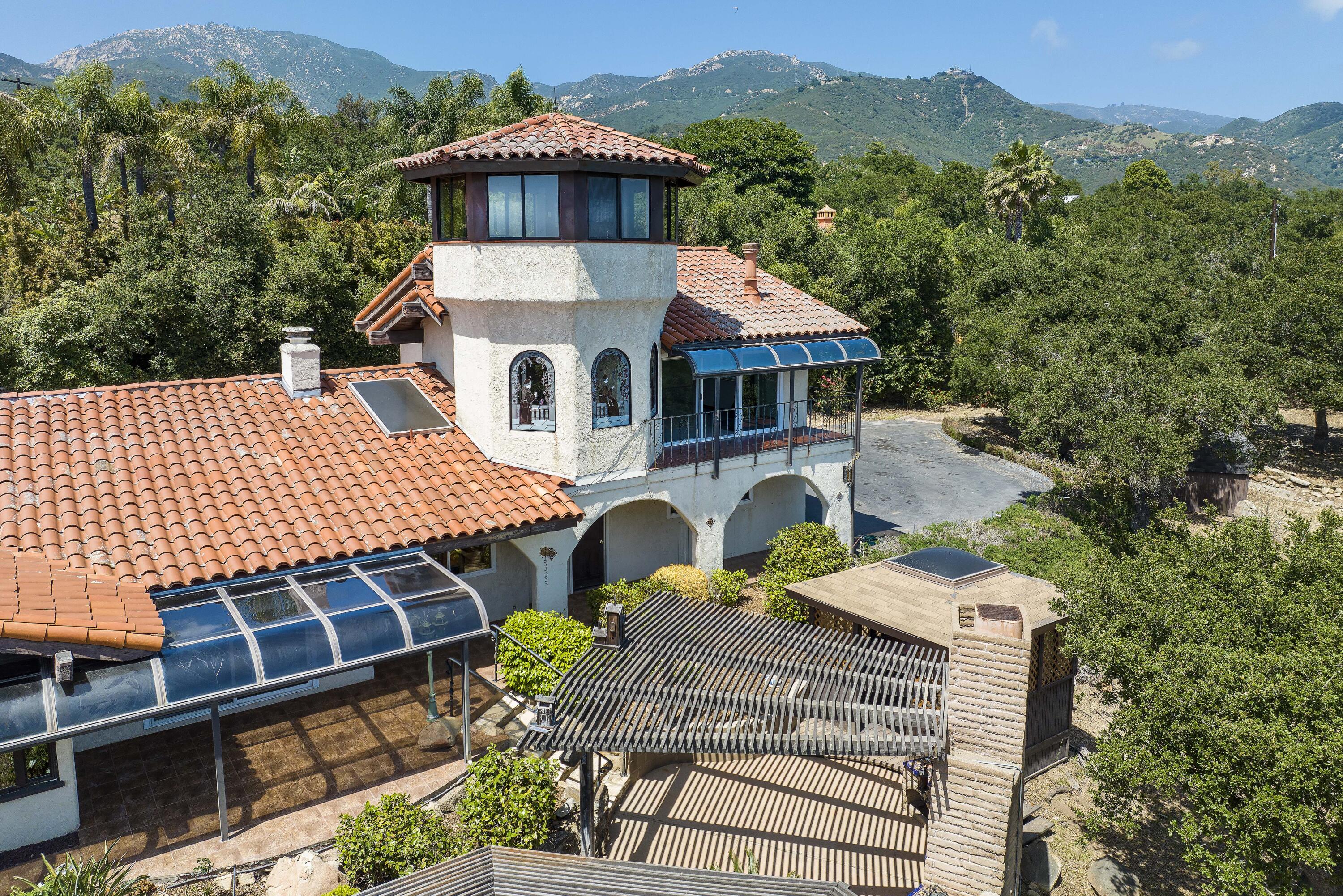2106 Mt Calvary Road Santa Barbara, CA 93105 - Photo 3 of 66 a front view of a house with a yard