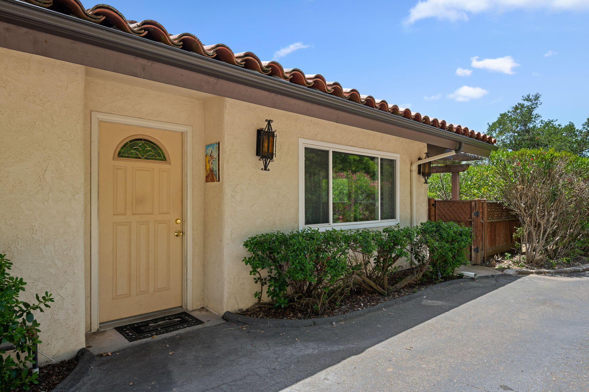 2106 Mt Calvary Road Santa Barbara, CA 93105 - Photo 41 of 66 a front view of a house with garden