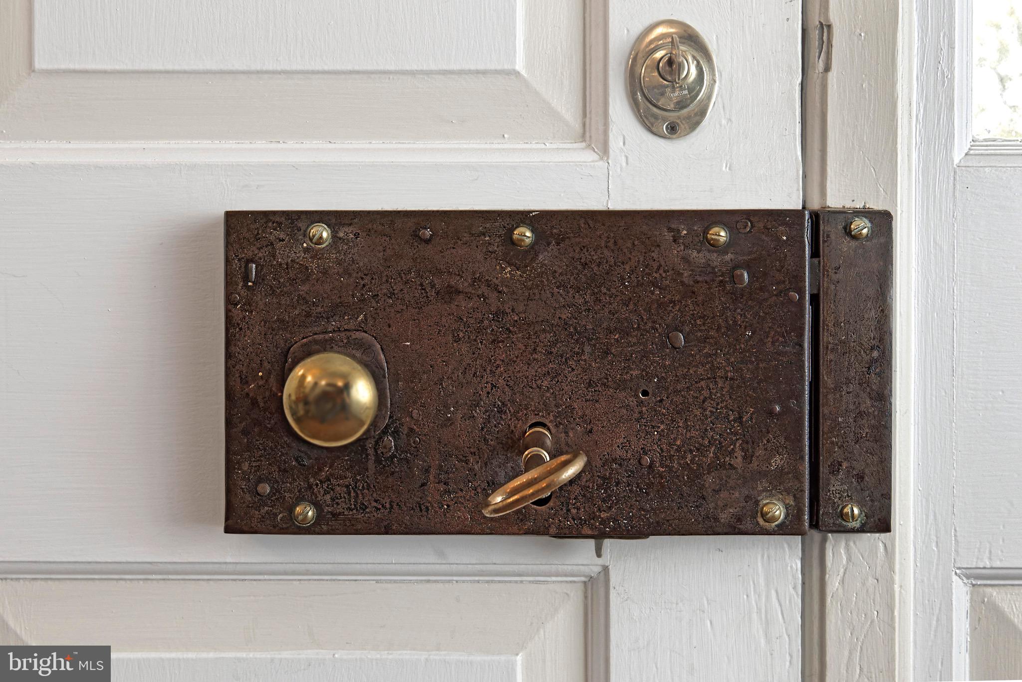 21943 St Louis Road Middleburg, VA 20117 - Photo 6 of 49 Wonderful original hardware on the front door
