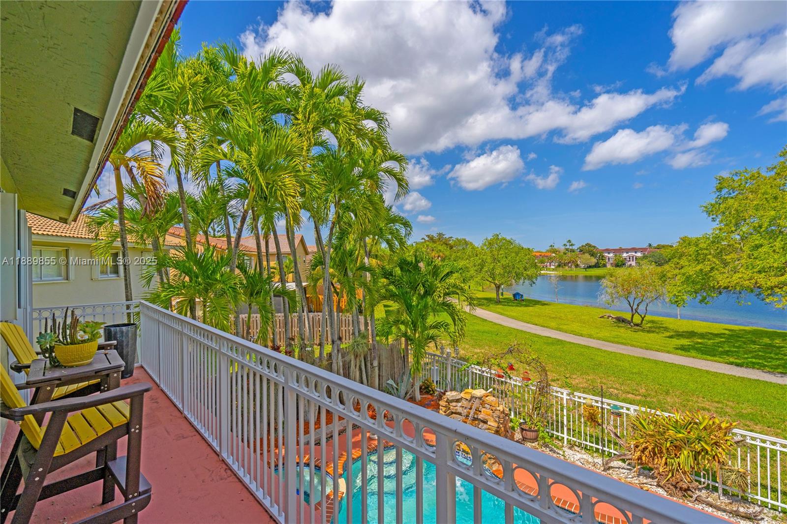 10213 Southwest 156th Avenue Miami, FL 33196 - Photo 20 of 29 a view of a balcony with ocean view