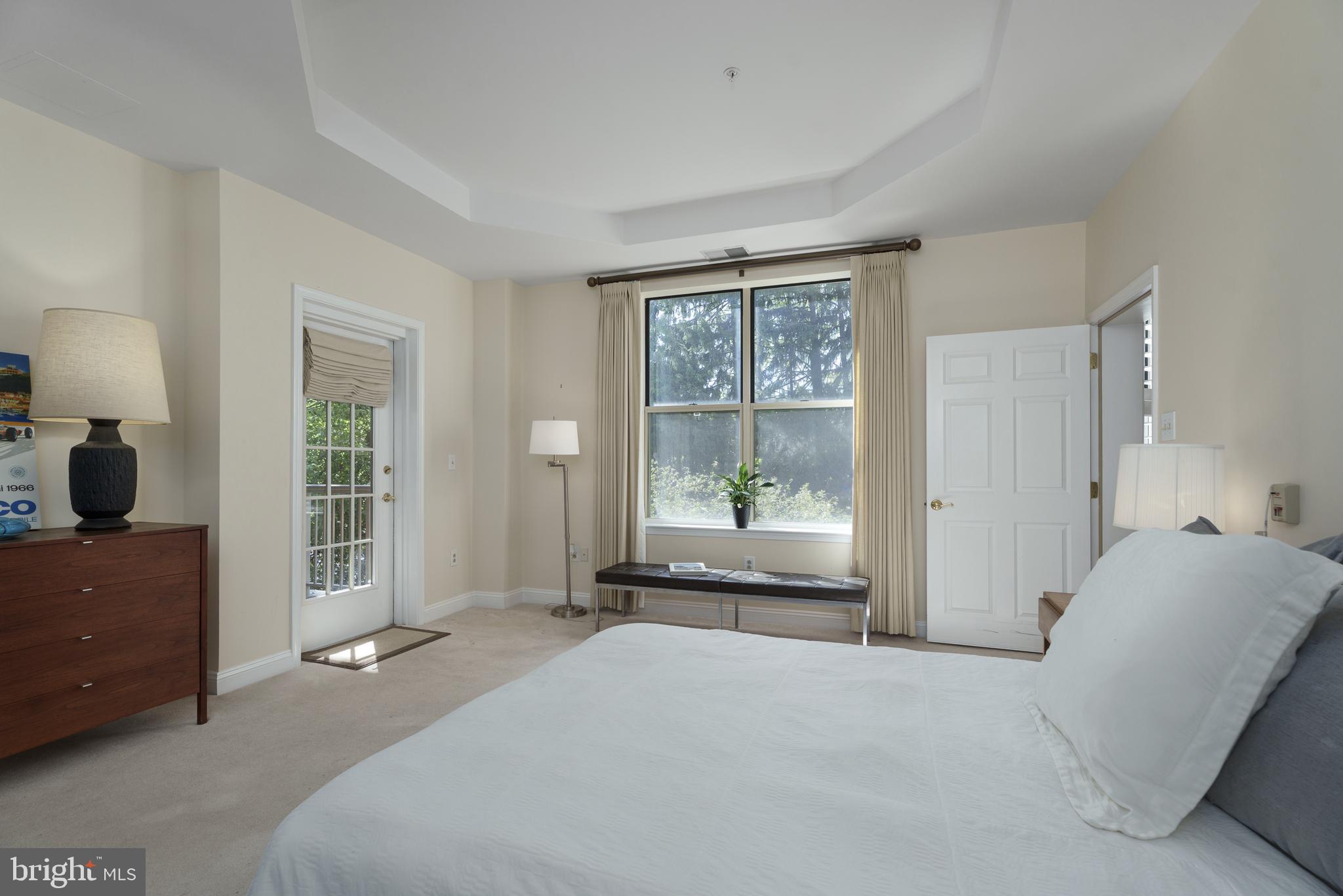 2140 Windrow Drive Princeton, NJ 08540 - Photo 15 of 24 The primary bedroom has access to a balcony.