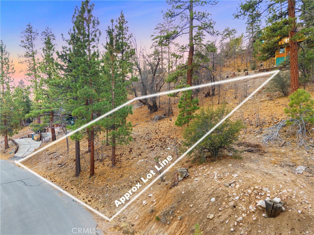 1237 Ridge Road Fawnskin, CA 92333 - Photo 26 of 28 a view of mountain from a balcony