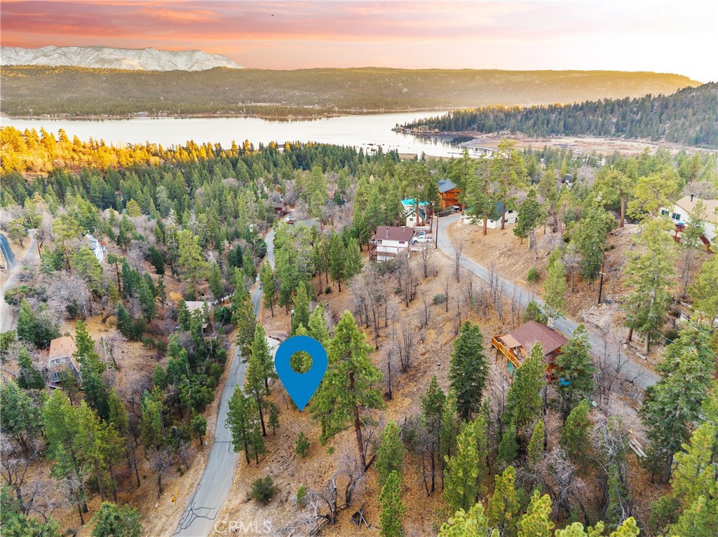 1237 Ridge Road Fawnskin, CA 92333 - Photo 27 of 28 a view of lake and mountain