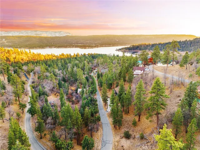 a view of city and ocean