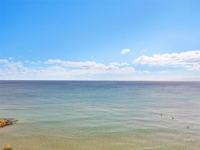 a view of an ocean beach