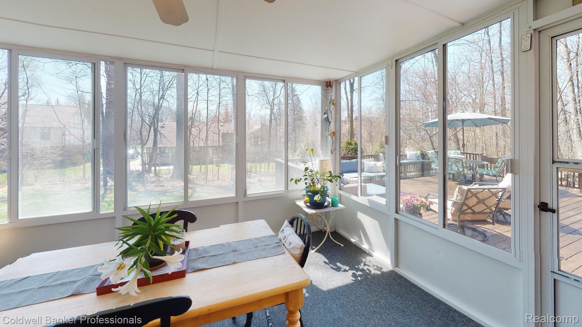 4411 Patrick Road West Bloomfield, MI 48322 - Photo 22 of 23 Enjoy the Outside Almost Year Around - Newly Stained Deck off to the Right