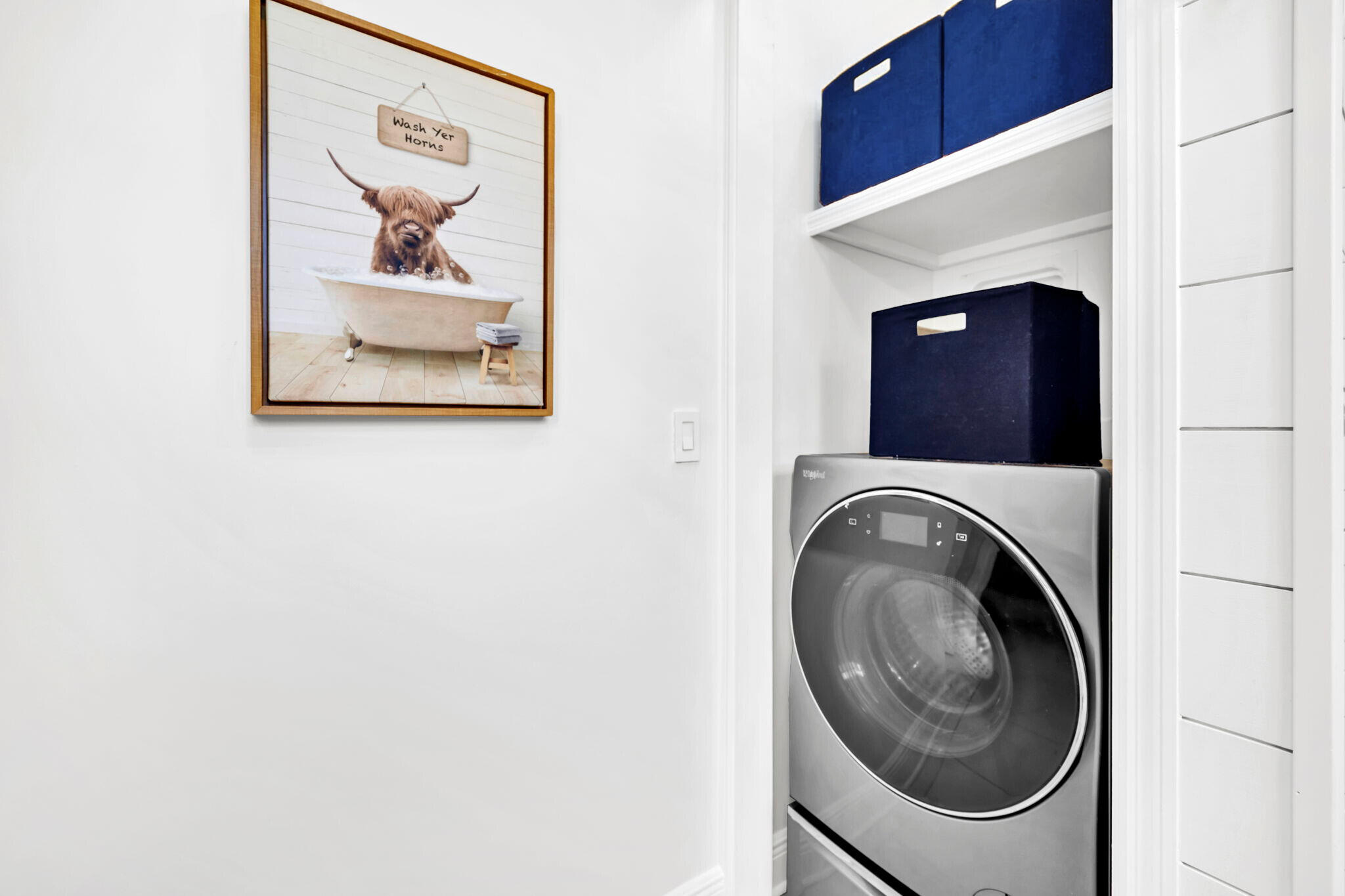613 Eastern Lake Road, Unit 3 Santa Rosa Beach, FL 32459 - Photo 25 of 38 a utility room with dryer and washer