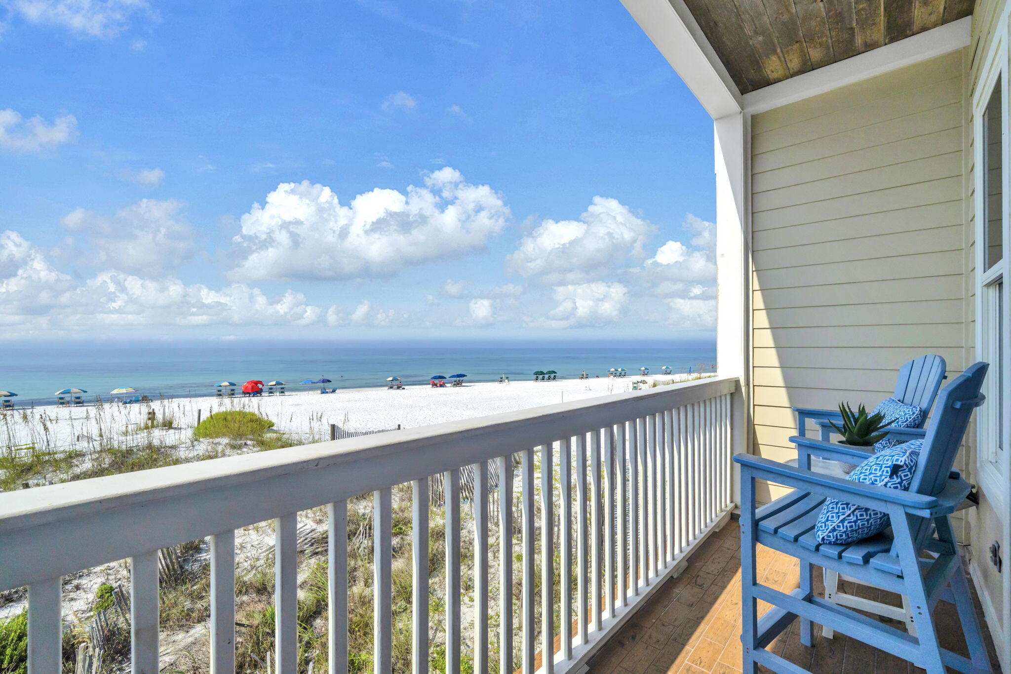 613 Eastern Lake Road, Unit 3 Santa Rosa Beach, FL 32459 - Photo 30 of 38 a view of a balcony with an outdoor space